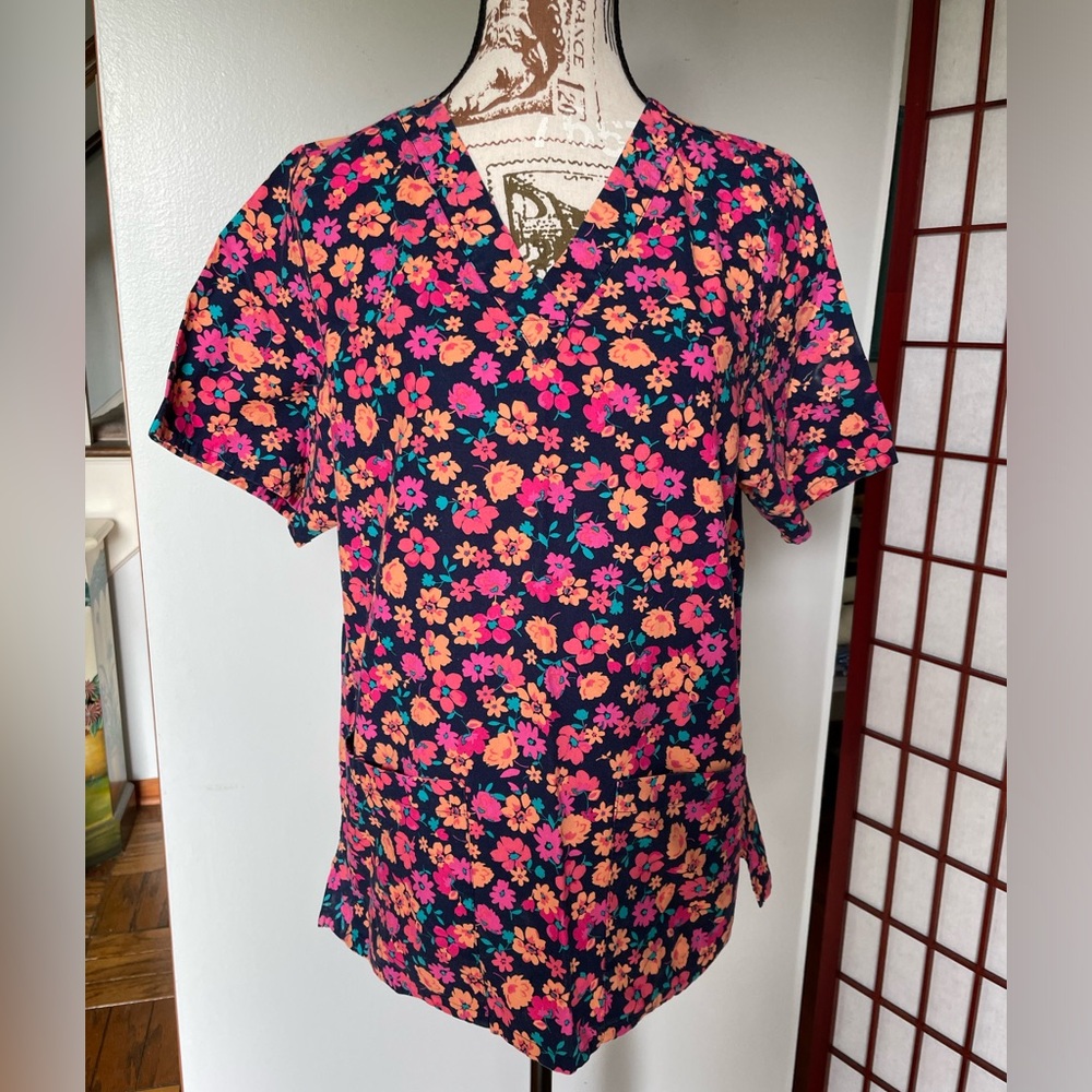 Tafford Scrub Top, Size S